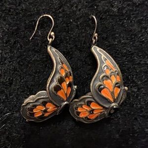 Lucky Brand Butterfly Earrings